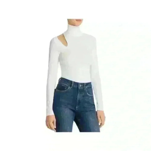DL1961 Tops - DL1961 Marianna Hewitt Turtleneck Long Sleeve Bodysuit Top
